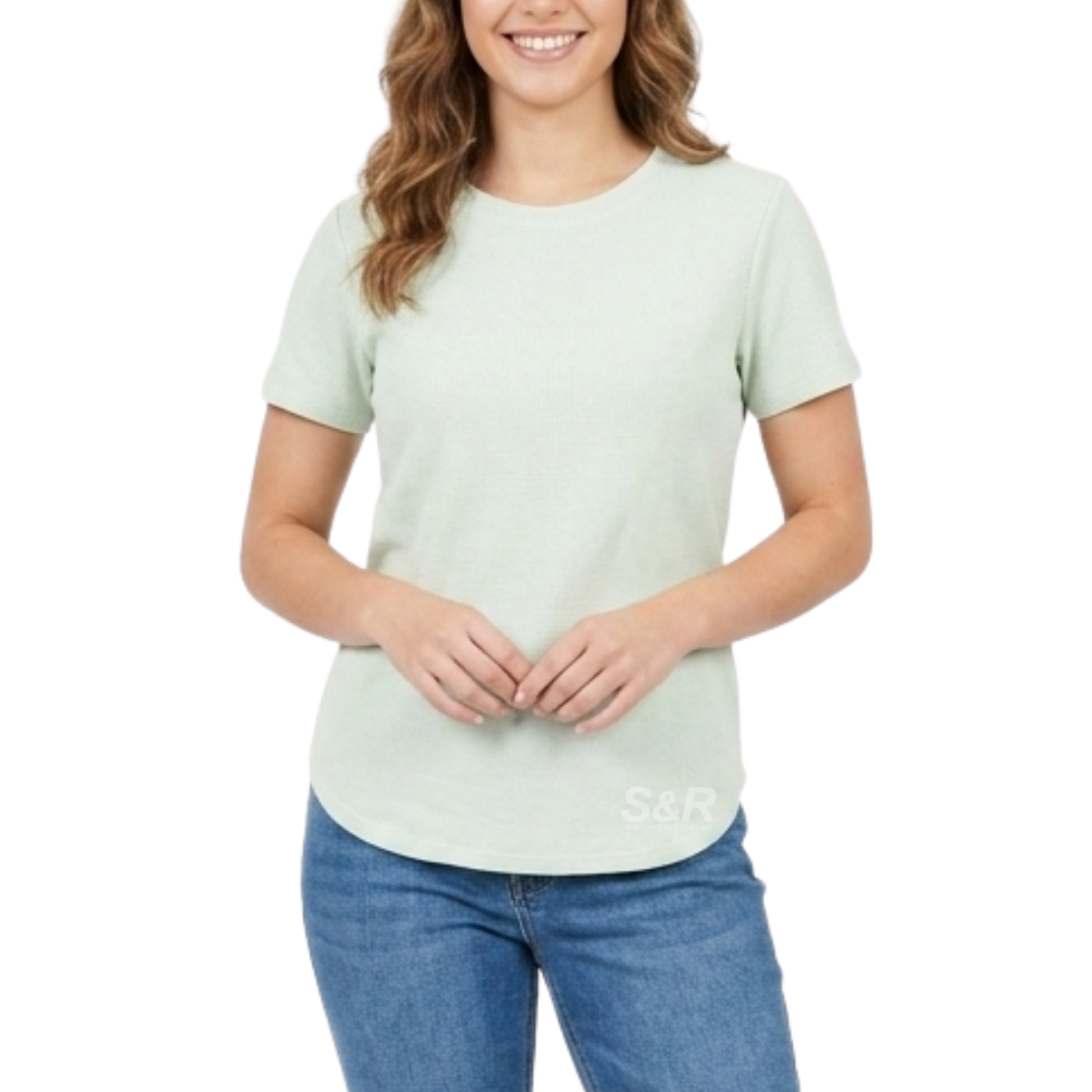 Cotton Tree Ladies Waffle Tee